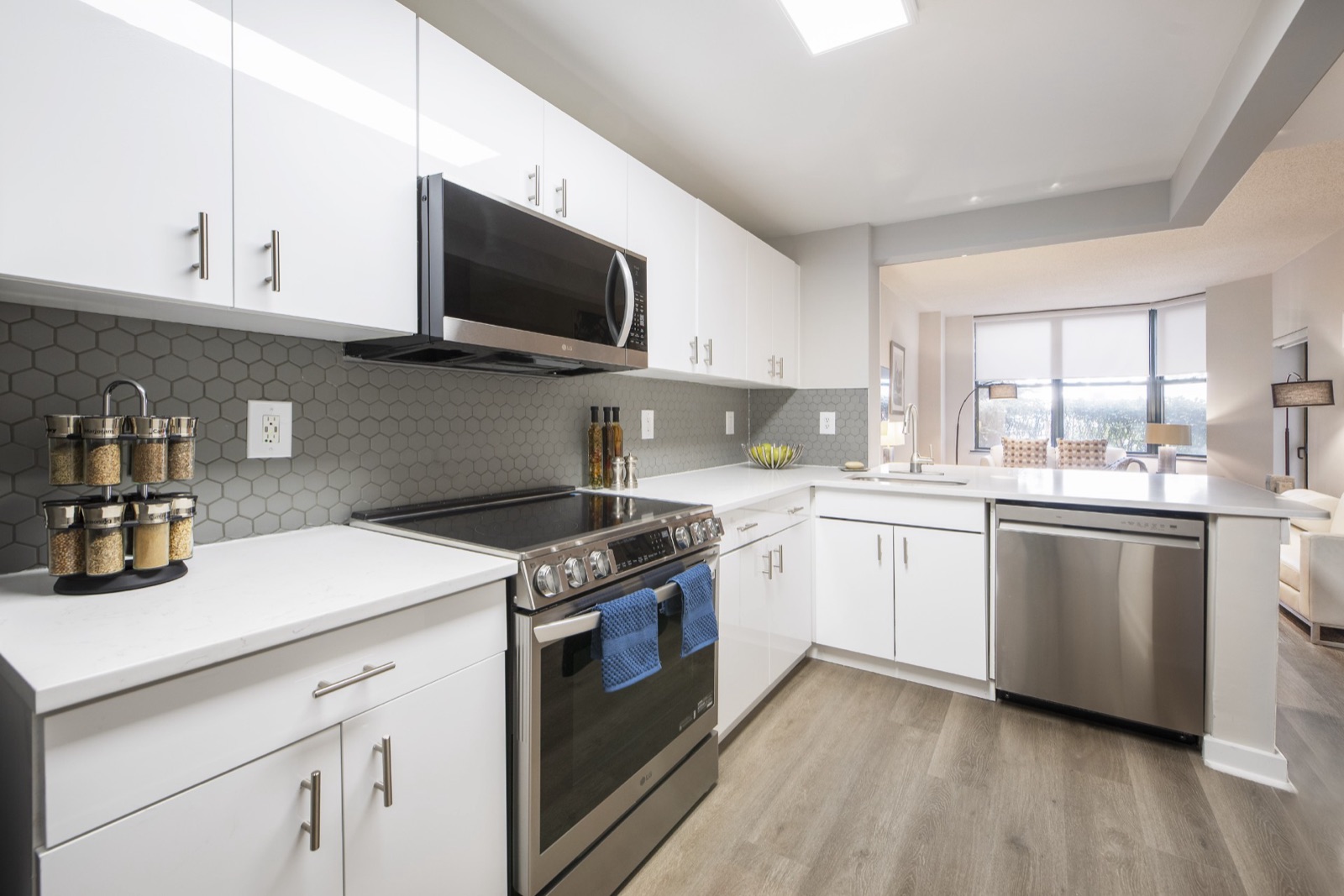 Riverbend at Port Imperial — Renovated Kitchen