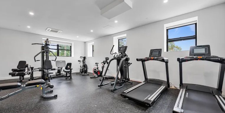 One of The Pennington’s two gyms