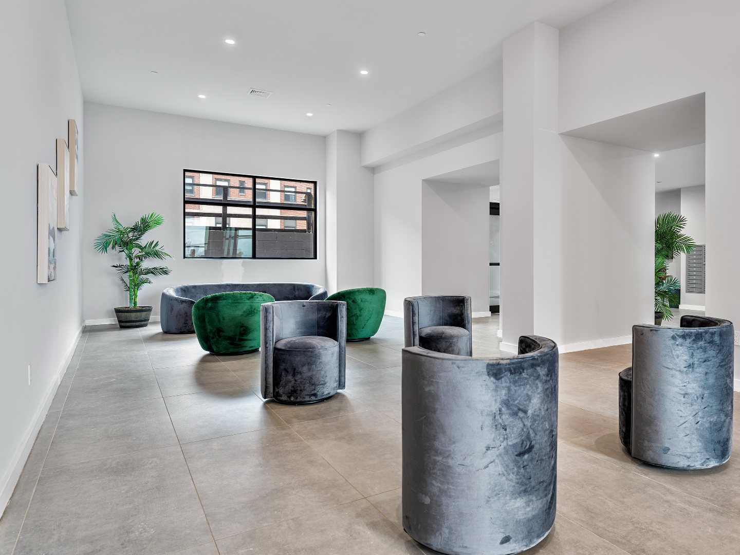 The lobby lounge at The Pennington